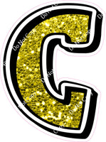GR 12" Individuals - Yellow Sparkle
