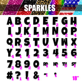 Sparkle - 18" LG 100 pc Starter Sets