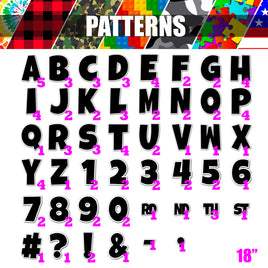 Pattern - 18" LG 100 pc Starter Sets