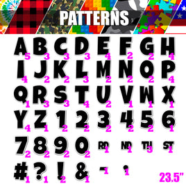 Pattern - 23.5" LG 100 pc Starter Sets
