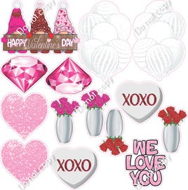 14 pc Mini Valentine MTheme0005