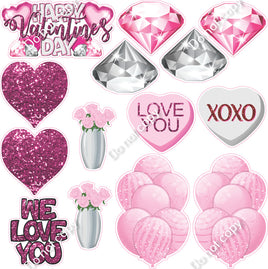 14 pc Mini Valentine MTheme0006