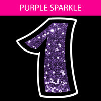 Sparkle - 12" BB 41 pc Number Sets