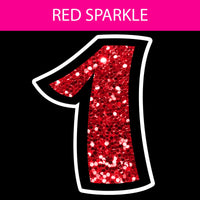 Sparkle - 12" BB 41 pc Number Sets