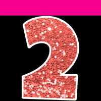 Sparkle - 18" LG 18 pc 0-9 Number Sets