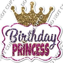 Birthday Princess w/ Crown