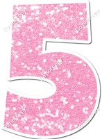 30" Individuals - Baby Pink Sparkle