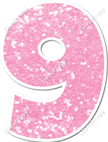 30" Individuals - Baby Pink Sparkle