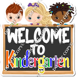 w/ Kids Back to School - Welcome to Kindergarten