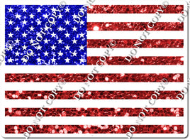 Sparkle American Flag w/ Variants