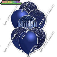Navy Blue Balloon Bundle