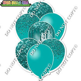 Teal Balloon Bundle