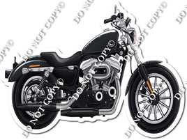 XL Black Motorcycle w/ Variants