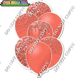 Coral Balloon Bundle