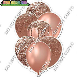 Rose Gold Balloon Bundle