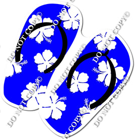 Hawaiian - Blue Flip Flop w/ Variants