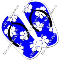 Hawaiian - Blue Flip Flop w/ Variants