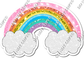 Pastel Rainbow with Clouds w/ Variants
