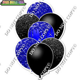Black & Blue Balloon Bundle
