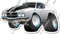 Muscle Car - Silver w/ Variants