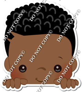 Peekaboo - Dark Skin Tone Boy