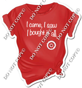 Target  Shopping Shirt