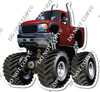 Monster Truck - Red w/ Variants