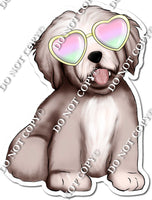 Summer - Dog with Glasses
