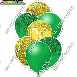 Green & Yellow Balloon Bundle