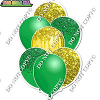 Green & Yellow Balloon Bundle