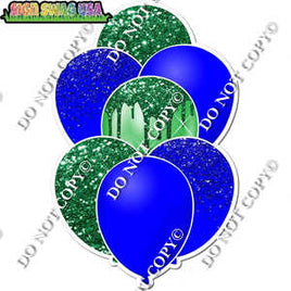 Blue & Green Balloon Bundle