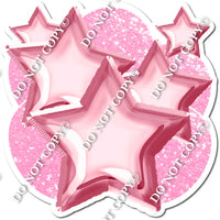 Baby Pink Balloon & Star Bundle