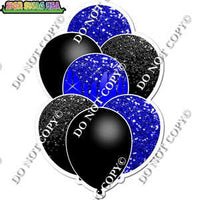 Black & Blue Balloon Bundle