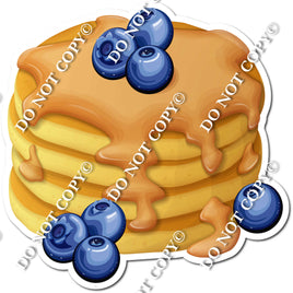 Pancake with Blueberries