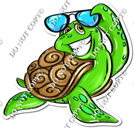 Turtle with Shades w/ Variants