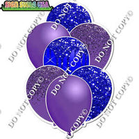 Purple & Blue Balloon Bundle