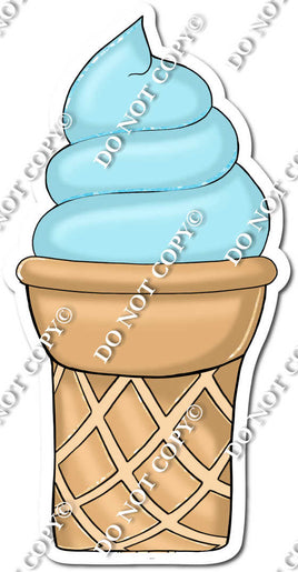 Ice Cream Cone - Blue w/ Variants