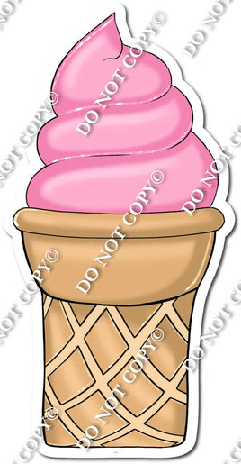 Ice Cream Cone - Pink w/ Variants