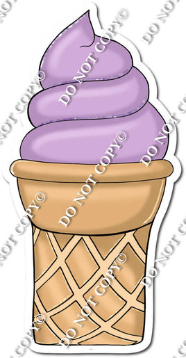 Ice Cream Cone - Purple w/ Variants