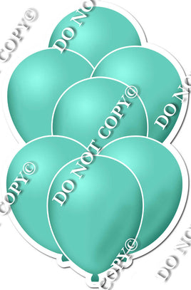 Flat Mint Balloon Bundle