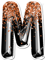 Foil 23.5" Individuals - Black & Orange Foil
