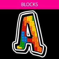 Pattern - 18" GR 76 pc Alphabet Sets