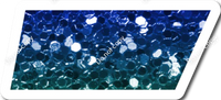 LG 12" Individuals - Blue / Green Ombre Sparkle