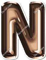 Foil 23.5" Individuals - Bronze / Chocolate Foil