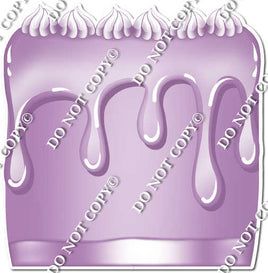 Flat Lavender - Split Cake