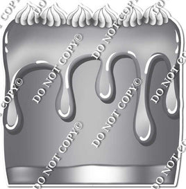 Flat Grey - Split Cake