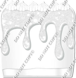 Sparkle White - Split Cake