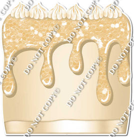 Sparkle Champagne - Split Cake