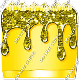 Sparkle Yellow - Split Cake