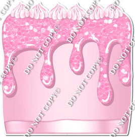 Sparkle Baby Pink - Split Cake